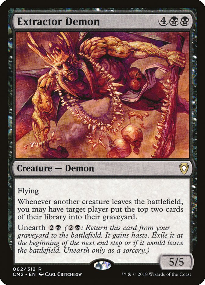 Extractor Demon [Commander Anthology Volume II] | Play N Trade Winnipeg