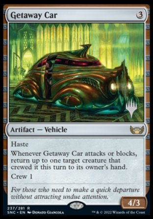 Getaway Car (Promo Pack) [Streets of New Capenna Promos] | Play N Trade Winnipeg