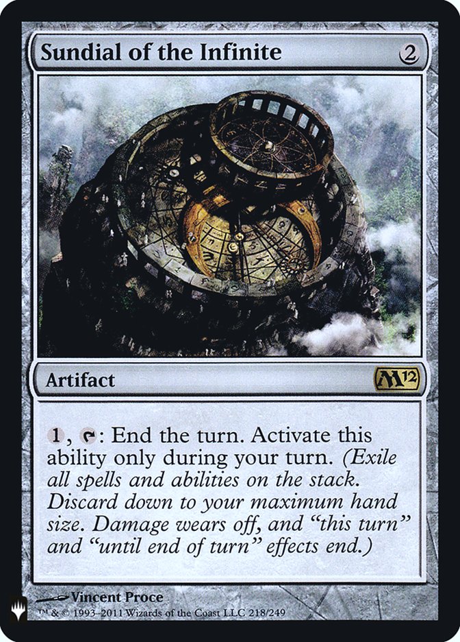Sundial of the Infinite [Mystery Booster] | Play N Trade Winnipeg
