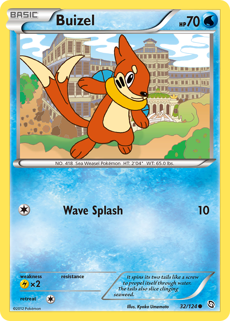 Buizel (32/124) [Black & White: Dragons Exalted] | Play N Trade Winnipeg