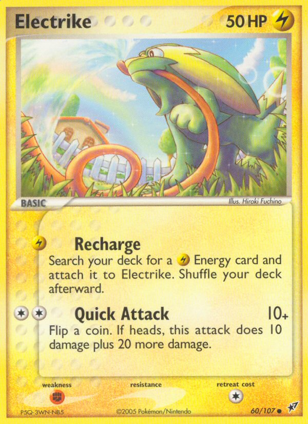 Electrike (60/107) [EX: Deoxys] | Play N Trade Winnipeg