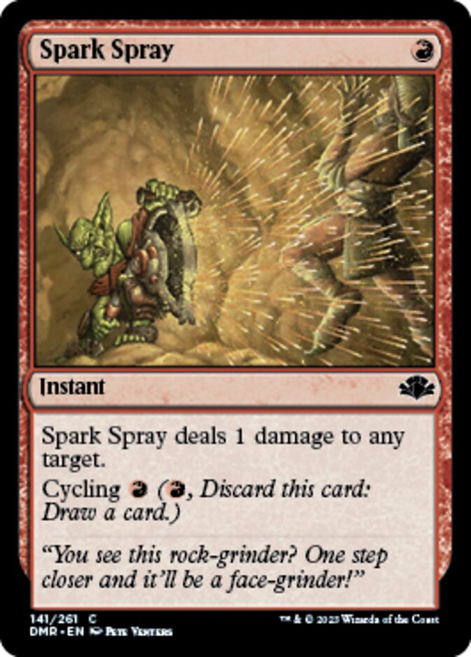 Spark Spray [Dominaria Remastered] | Play N Trade Winnipeg