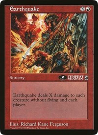 Earthquake (Oversized) [Oversize Cards] | Play N Trade Winnipeg