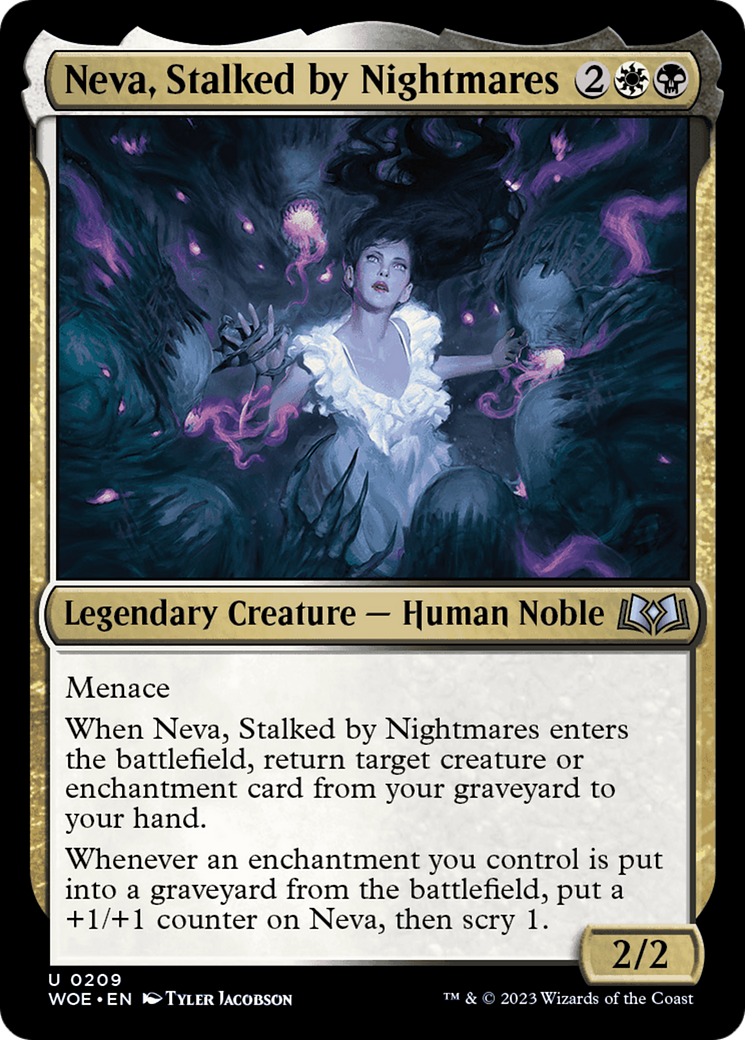 Neva, Stalked by Nightmares [Wilds of Eldraine] | Play N Trade Winnipeg