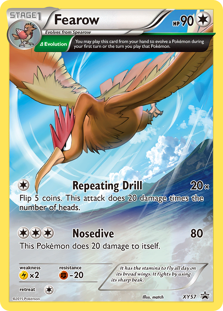 Fearow (XY57) [XY: Black Star Promos] | Play N Trade Winnipeg