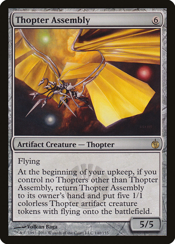 Thopter Assembly [Mirrodin Besieged] | Play N Trade Winnipeg