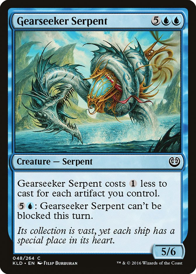 Gearseeker Serpent [Kaladesh] | Play N Trade Winnipeg