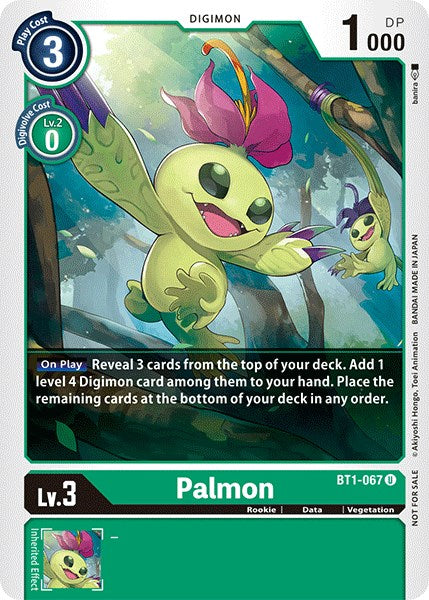 Palmon [BT1-067] (Official Tournament Pack Vol.3) [Release Special Booster Promos] | Play N Trade Winnipeg
