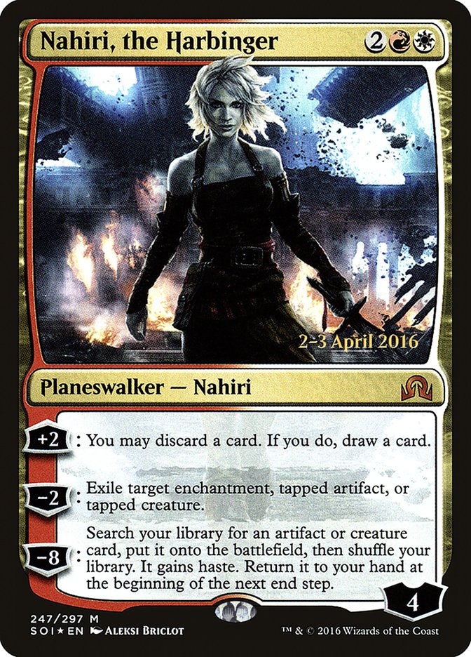 Nahiri, the Harbinger [Shadows over Innistrad Prerelease Promos] | Play N Trade Winnipeg