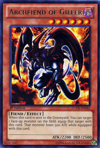 Archfiend of Gilfer [LCYW-EN042] Rare | Play N Trade Winnipeg