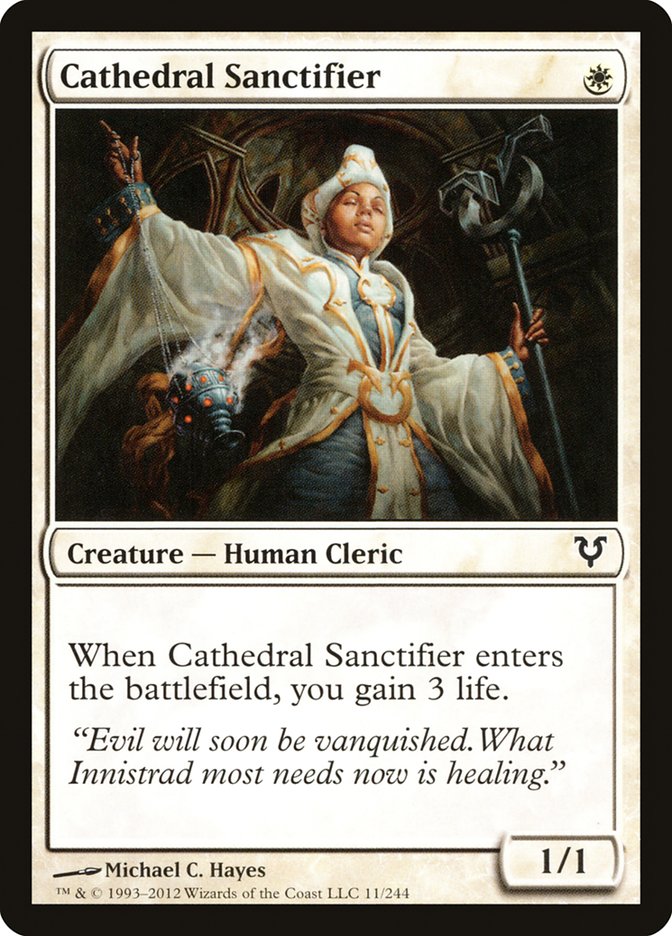 Cathedral Sanctifier [Avacyn Restored] | Play N Trade Winnipeg