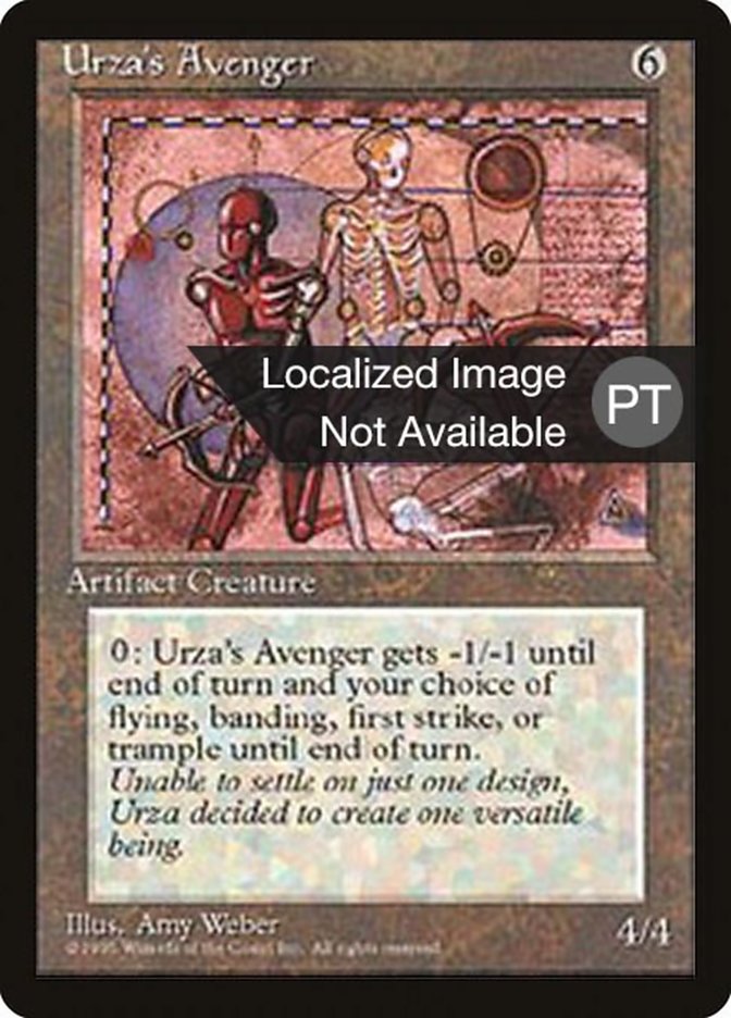 Urza's Avenger [Fourth Edition (Foreign Black Border)] | Play N Trade Winnipeg