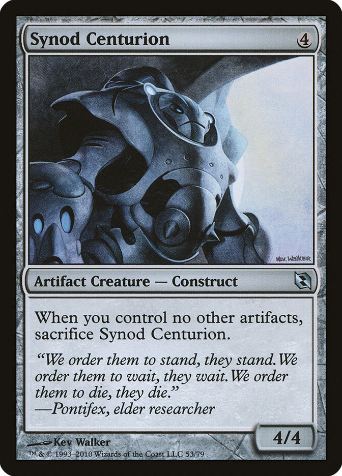 Synod Centurion [Duel Decks: Elspeth vs. Tezzeret] | Play N Trade Winnipeg