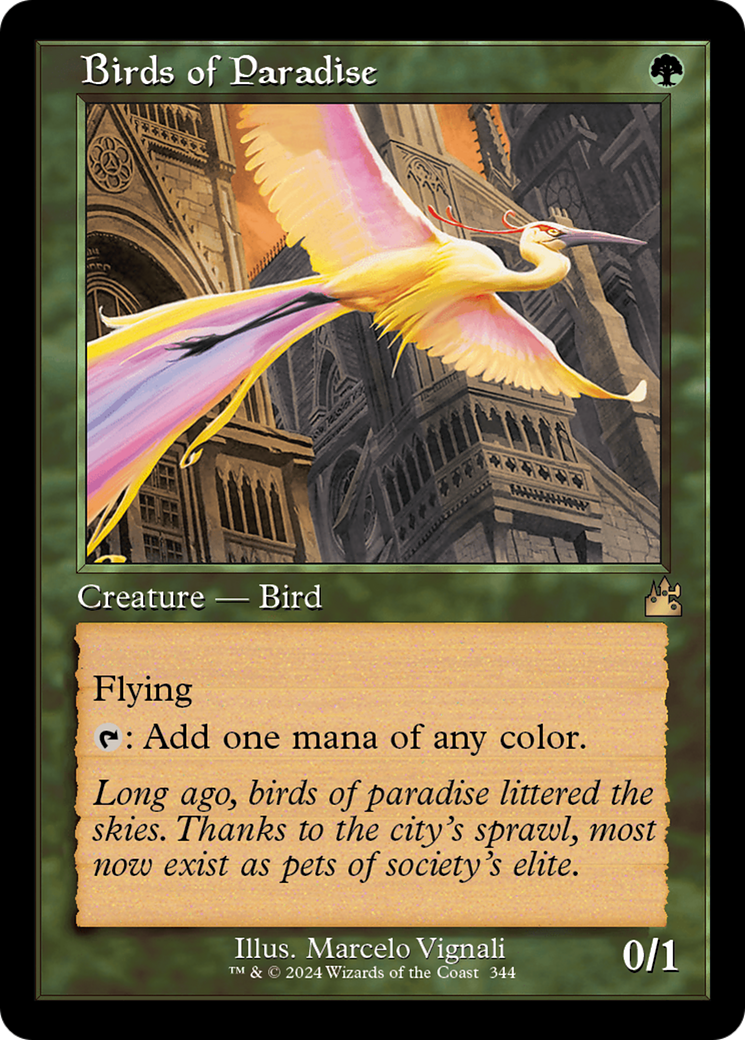 Birds of Paradise (Retro) [Ravnica Remastered] | Play N Trade Winnipeg