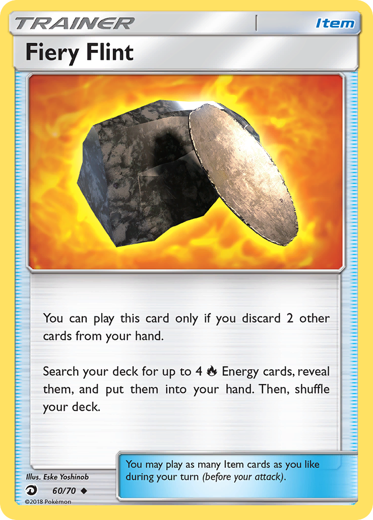 Fiery Flint (60/70) [Sun & Moon: Dragon Majesty] | Play N Trade Winnipeg