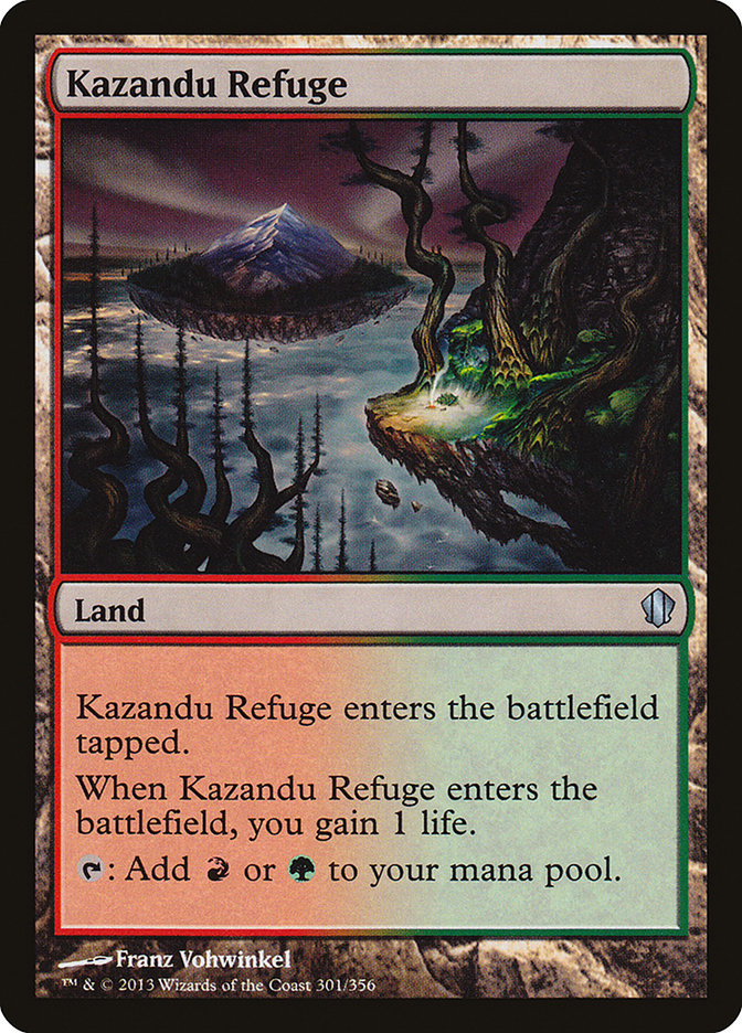 Kazandu Refuge [Commander 2013] | Play N Trade Winnipeg