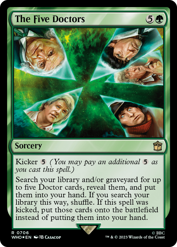 The Five Doctors (Surge Foil) [Doctor Who] | Play N Trade Winnipeg