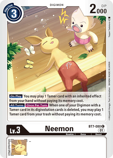 Neemon [BT7-080] [Next Adventure] | Play N Trade Winnipeg