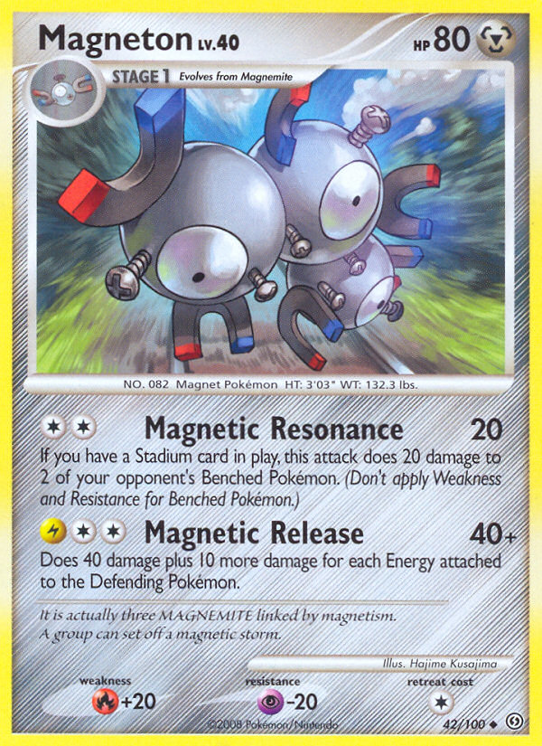 Magneton (42/100) [Diamond & Pearl: Stormfront] | Play N Trade Winnipeg