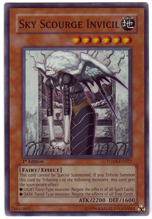 Sky Scourge Invicil [FOTB-EN023] Super Rare | Play N Trade Winnipeg