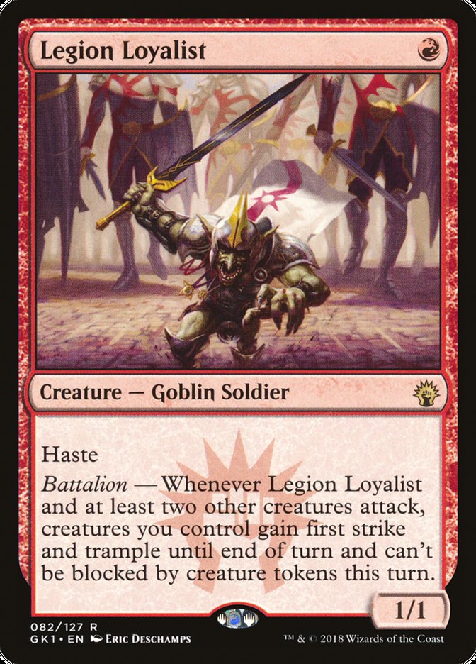 Legion Loyalist [Guilds of Ravnica Guild Kit] | Play N Trade Winnipeg