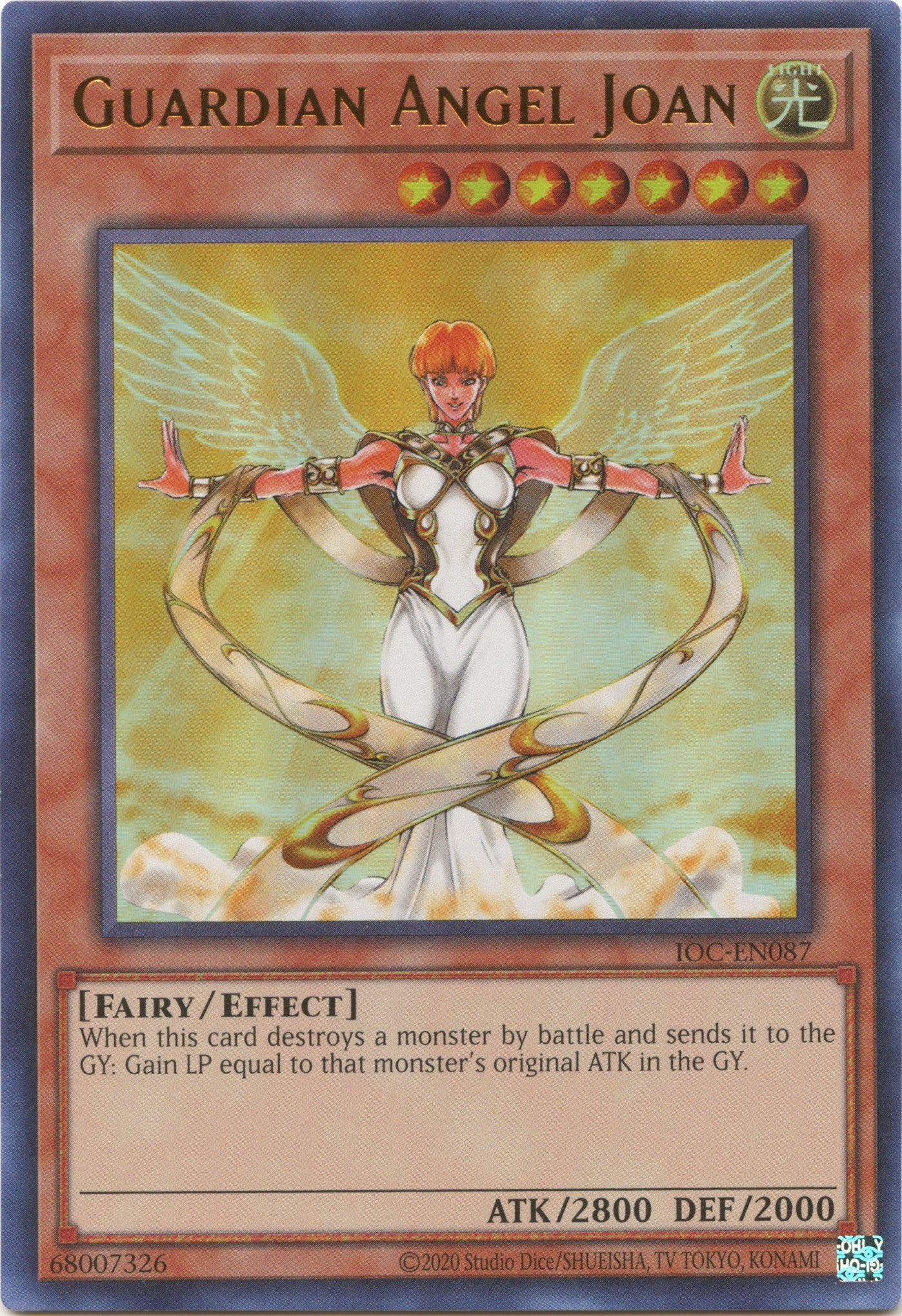 Guardian Angel Joan (25th Anniversary) [IOC-EN087] Ultra Rare | Play N Trade Winnipeg