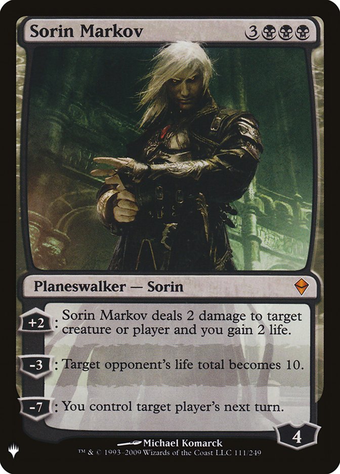 Sorin Markov [Mystery Booster] | Play N Trade Winnipeg