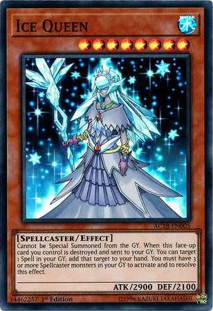 Ice Queen [AC18-EN005] Super Rare | Play N Trade Winnipeg