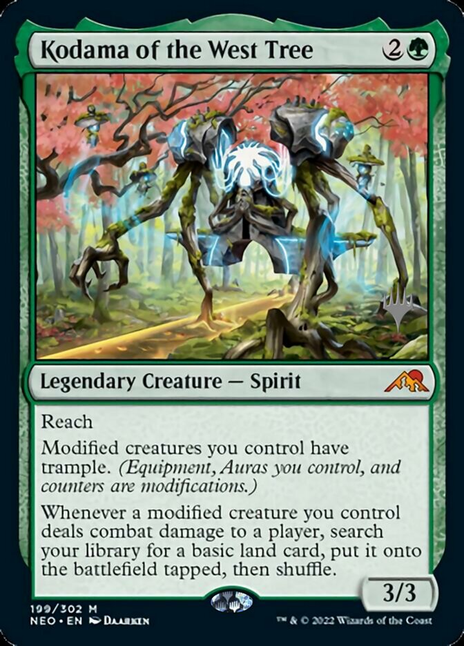 Kodama of the West Tree (Promo Pack) [Kamigawa: Neon Dynasty Promos] | Play N Trade Winnipeg