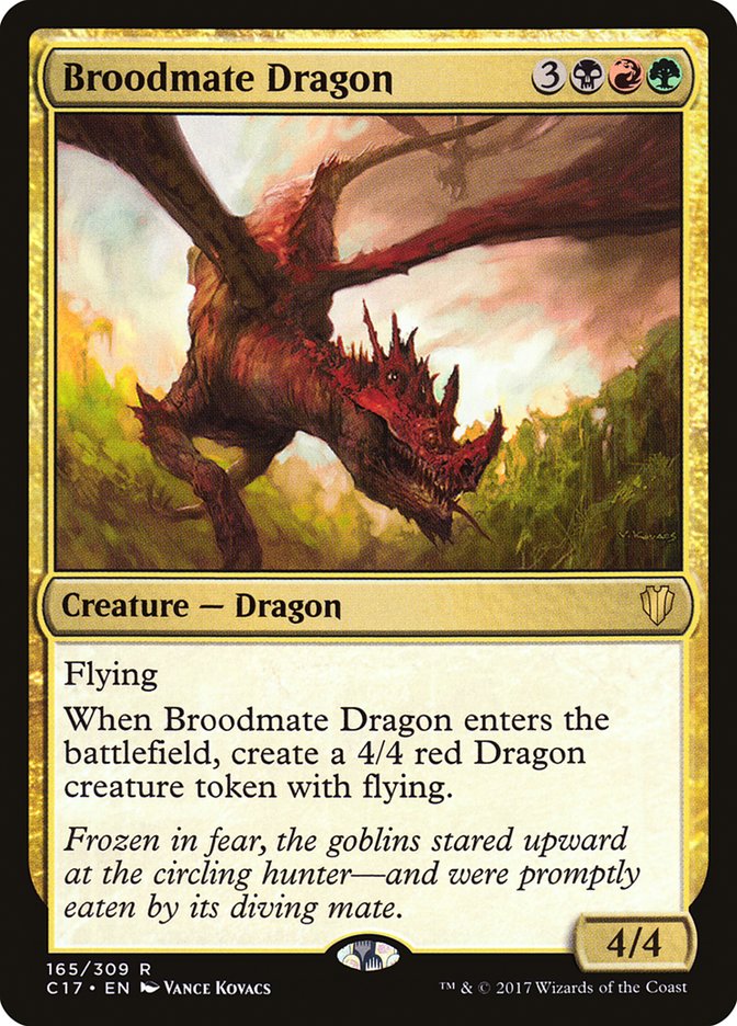 Broodmate Dragon [Commander 2017] | Play N Trade Winnipeg