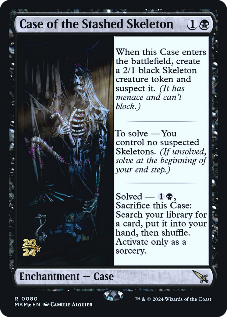 Case of the Stashed Skeleton [Murders at Karlov Manor Prerelease Promos] | Play N Trade Winnipeg