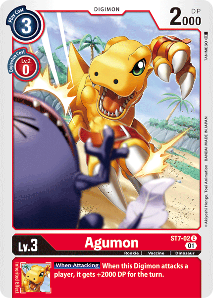 Agumon [ST7-02] [Starter Deck: Gallantmon] | Play N Trade Winnipeg