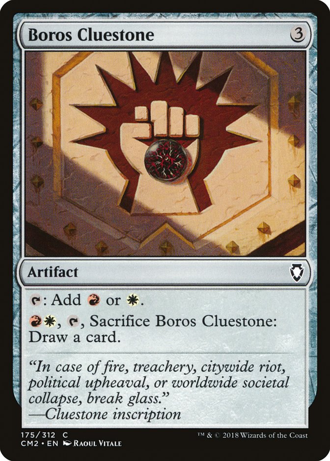 Boros Cluestone [Commander Anthology Volume II] | Play N Trade Winnipeg