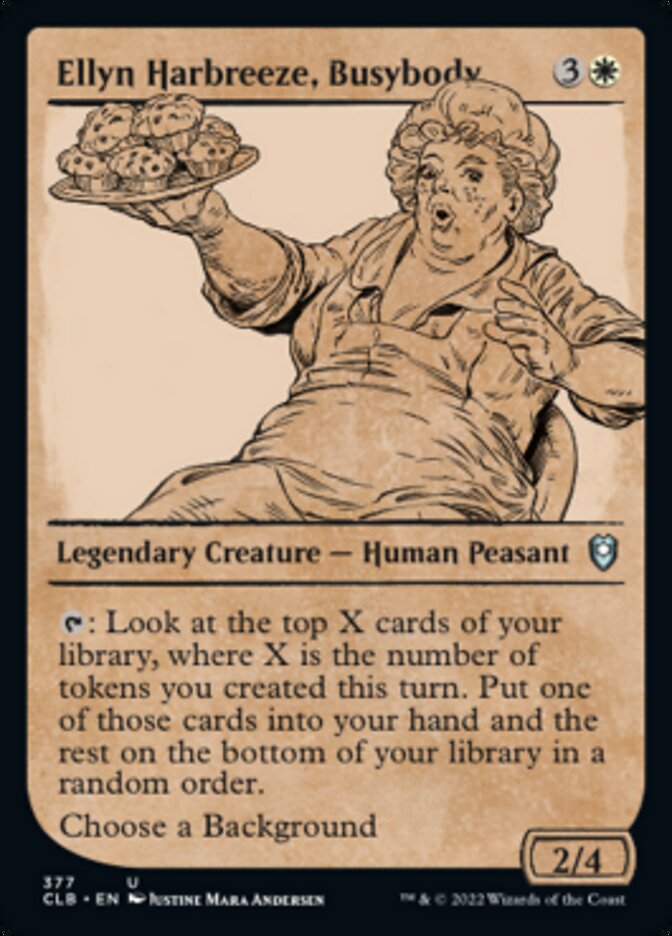 Ellyn Harbreeze, Busybody (Showcase) [Commander Legends: Battle for Baldur's Gate] | Play N Trade Winnipeg