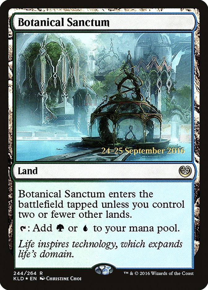 Botanical Sanctum  [Kaladesh Prerelease Promos] | Play N Trade Winnipeg