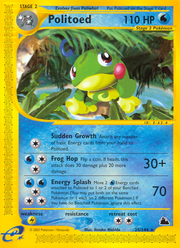 Politoed (25/144) [Skyridge] | Play N Trade Winnipeg