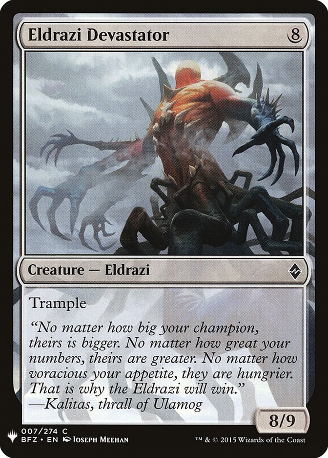 Eldrazi Devastator [Mystery Booster] | Play N Trade Winnipeg