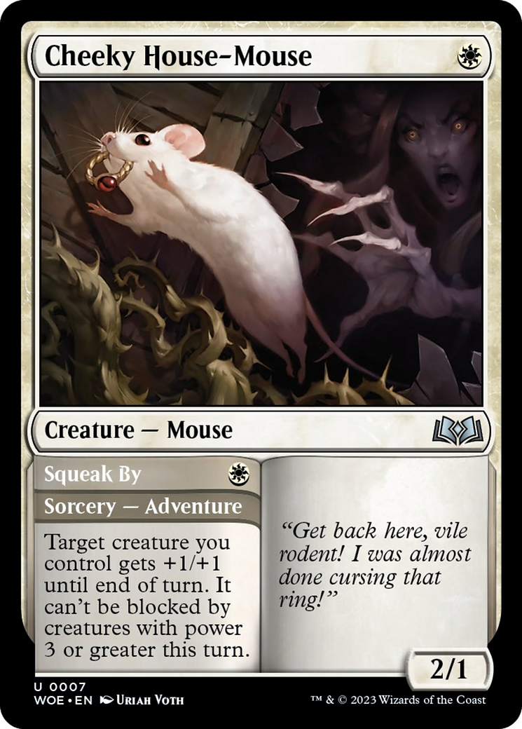 Cheeky House-Mouse [Wilds of Eldraine] | Play N Trade Winnipeg