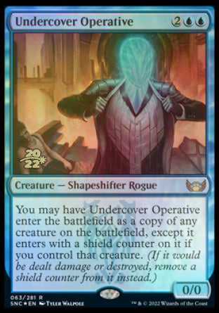 Undercover Operative [Streets of New Capenna Prerelease Promos] | Play N Trade Winnipeg