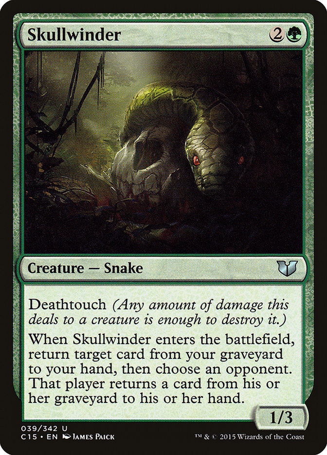 Skullwinder [Commander 2015] | Play N Trade Winnipeg