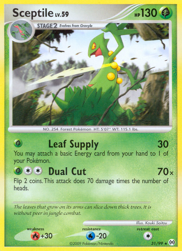 Sceptile (31/99) [Platinum: Arceus] | Play N Trade Winnipeg