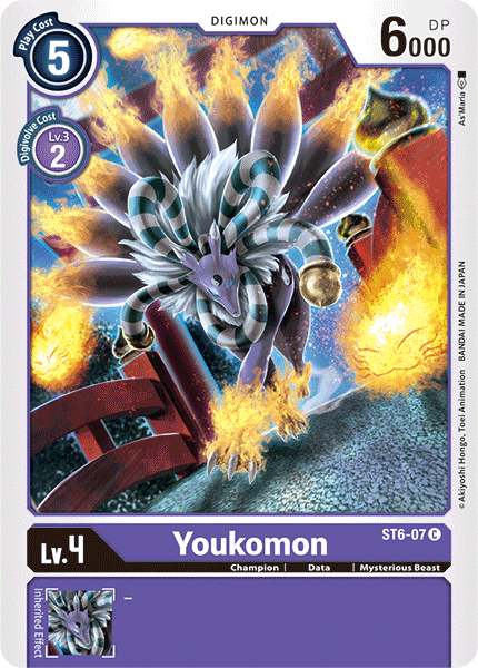 Youkomon [ST6-07] [Starter Deck: Venomous Violet] | Play N Trade Winnipeg