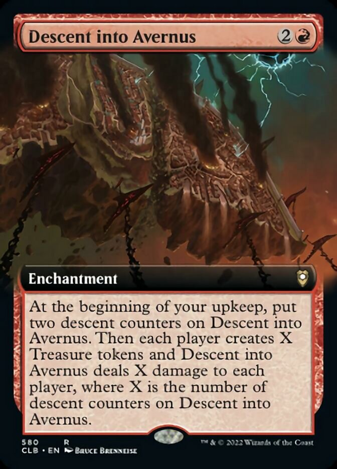 Descent into Avernus (Extended Art) [Commander Legends: Battle for Baldur's Gate] | Play N Trade Winnipeg