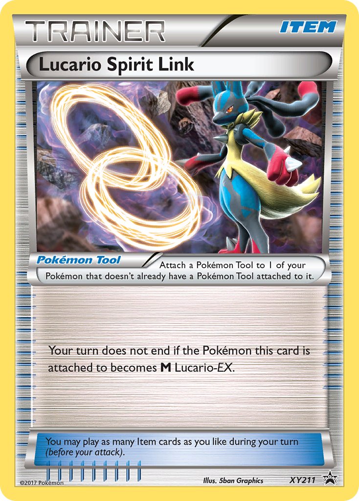 Lucario Spirit Link (XY211) [XY: Black Star Promos] | Play N Trade Winnipeg