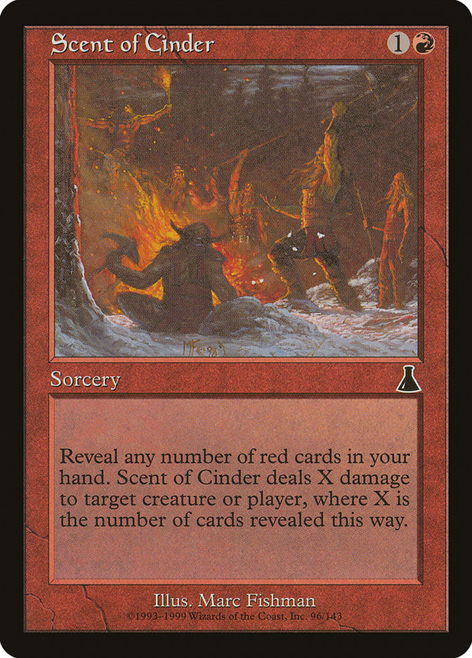 Scent of Cinder [Urza's Destiny] | Play N Trade Winnipeg