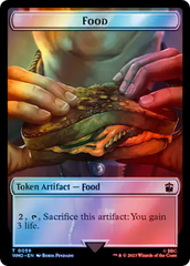 Alien Rhino // Food (0059) Double-Sided Token (Surge Foil) [Doctor Who Tokens] | Play N Trade Winnipeg