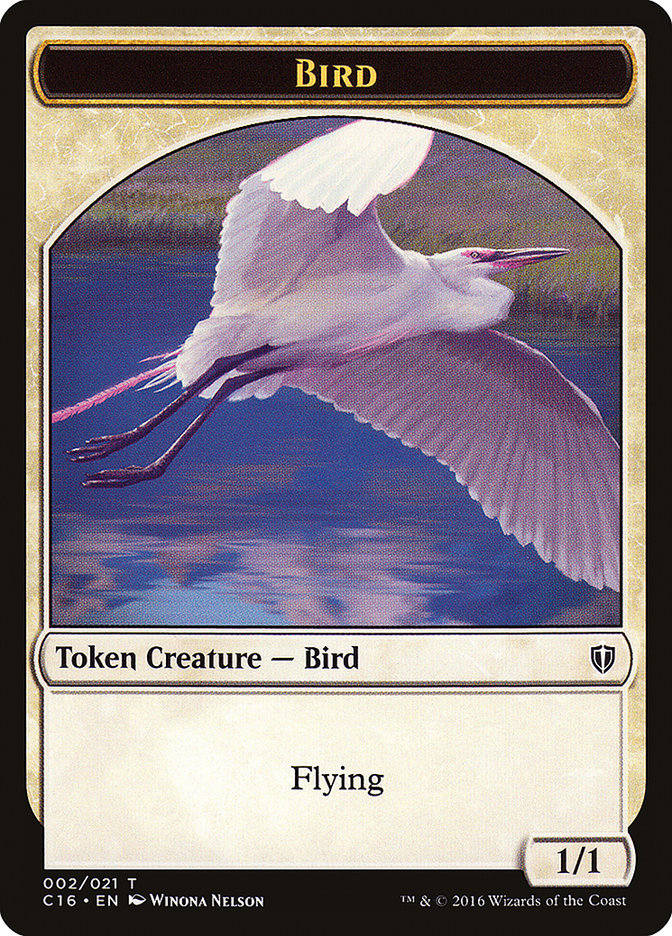 Bird (002/021) [Commander 2016 Tokens] | Play N Trade Winnipeg