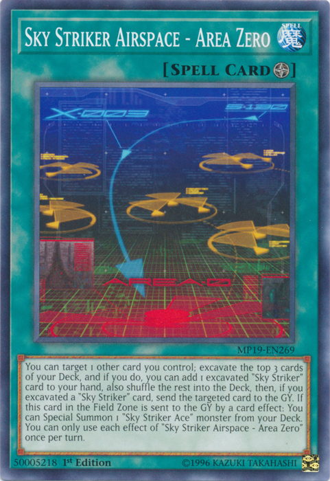 Sky Striker Airspace - Area Zero [MP19-EN269] Common | Play N Trade Winnipeg