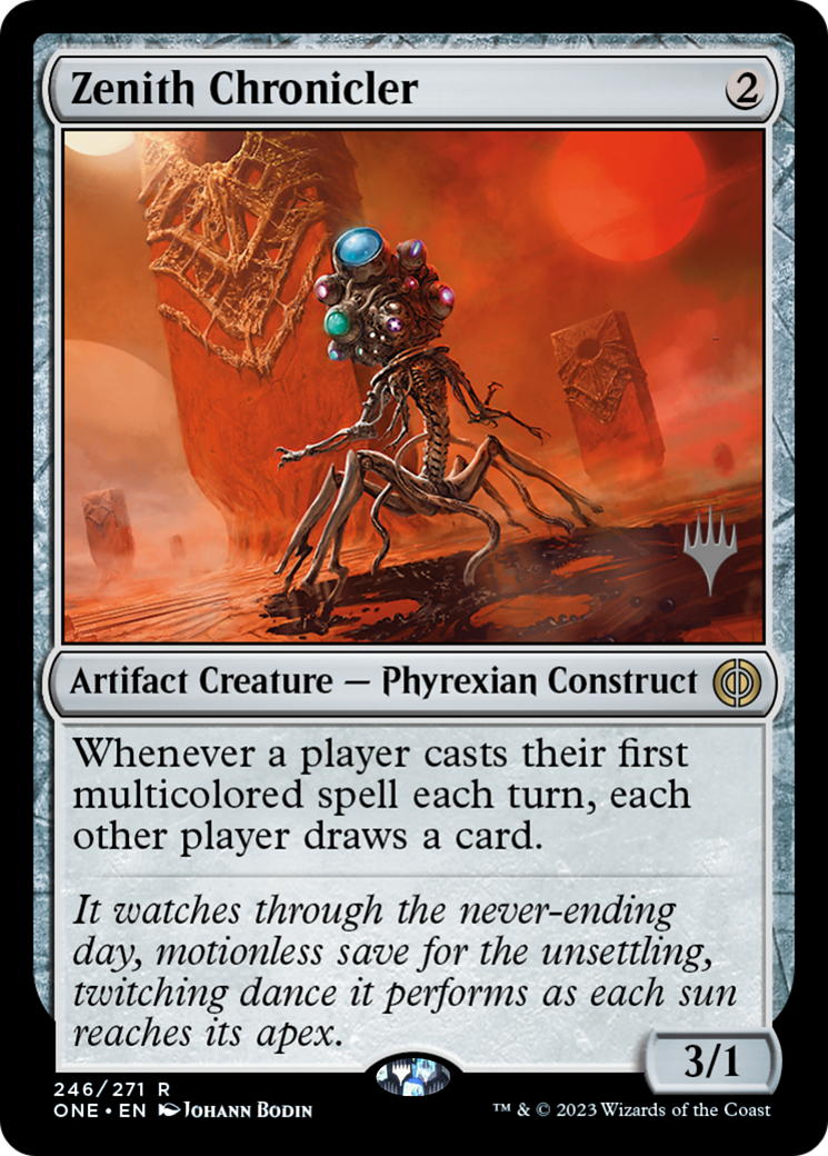 Zenith Chronicler (Promo Pack) [Phyrexia: All Will Be One Promos] | Play N Trade Winnipeg