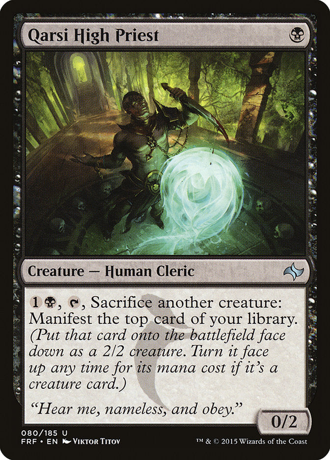 Qarsi High Priest [Fate Reforged] | Play N Trade Winnipeg